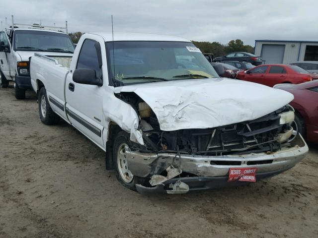 1GCEC14T6YE128166 - 2000 CHEVROLET SILVERADO WHITE photo 1