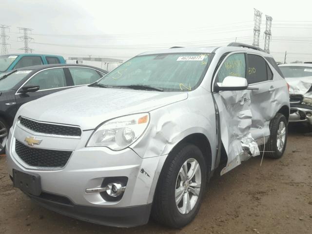 2CNFLNEW0A6262052 - 2010 CHEVROLET EQUINOX LT SILVER photo 2