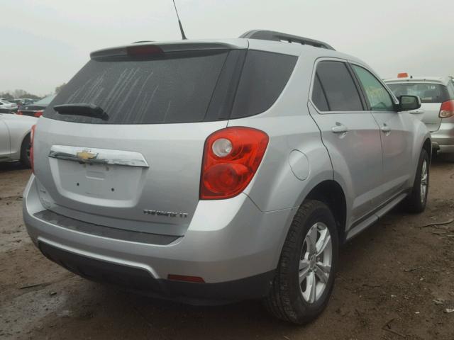 2CNFLNEW0A6262052 - 2010 CHEVROLET EQUINOX LT SILVER photo 4