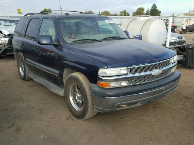 1GNEC13T24R125373 - 2004 CHEVROLET TAHOE C150 BLUE photo 1