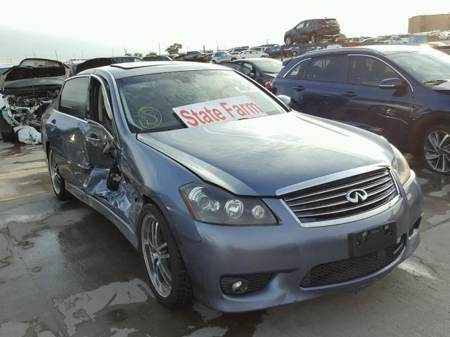 JNKAY01E18M607387 - 2008 INFINITI M35 BASE BLUE photo 1