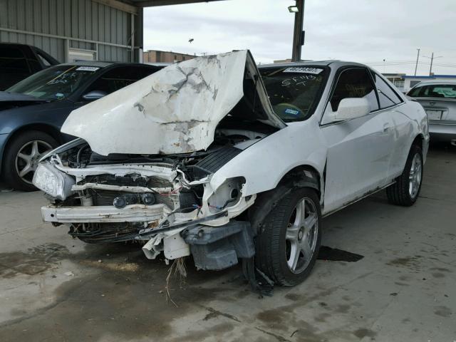 1HGCG22502A015089 - 2002 HONDA ACCORD EX WHITE photo 2