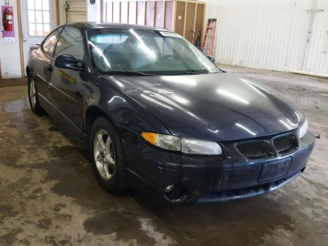 1G2WP12K21F202979 - 2001 PONTIAC GRAND PRIX Синій фото 1