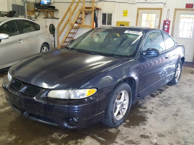 1G2WP12K21F202979 - 2001 PONTIAC GRAND PRIX Синій фото 2