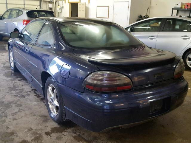 1G2WP12K21F202979 - 2001 PONTIAC GRAND PRIX Синій фото 3