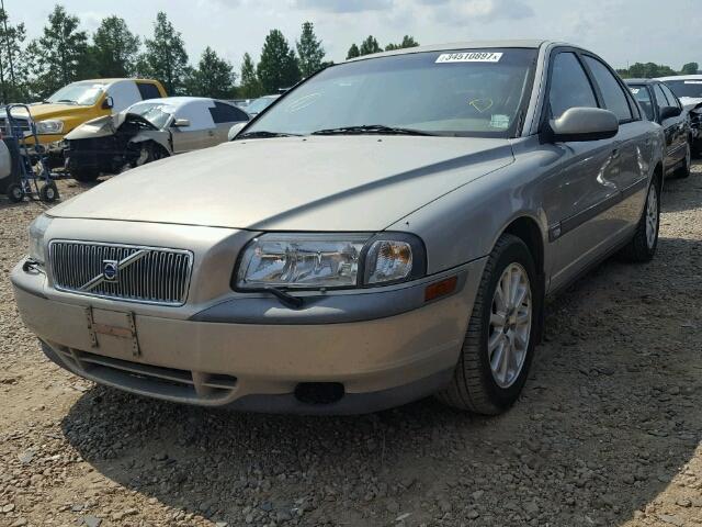 YV1TS94D5Y1108736 - 2000 VOLVO S80 SILVER photo 2