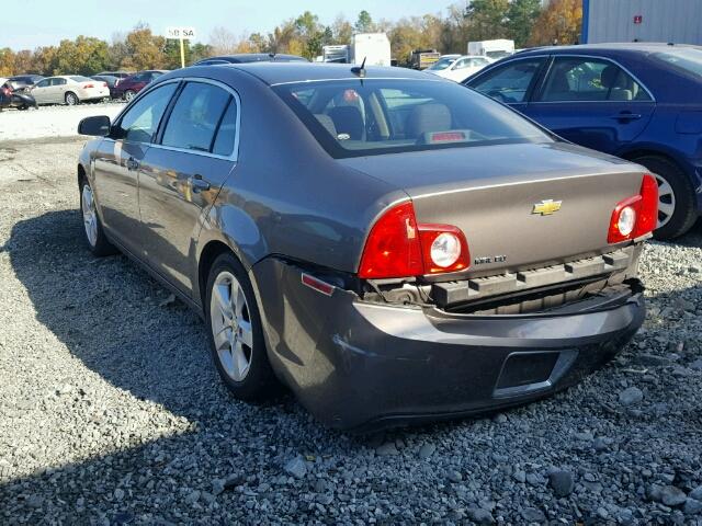 1G1ZA5E19BF188061 - 2011 CHEVROLET MALIBU LS GRAY photo 3