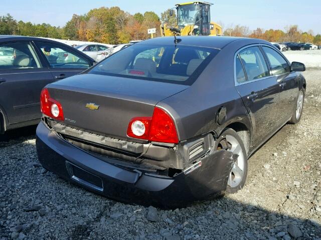 1G1ZA5E19BF188061 - 2011 CHEVROLET MALIBU LS GRAY photo 4