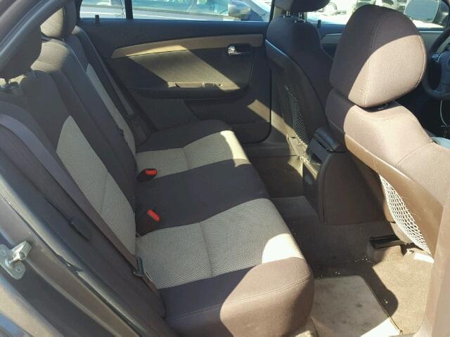 1G1ZA5E19BF188061 - 2011 CHEVROLET MALIBU LS GRAY photo 6