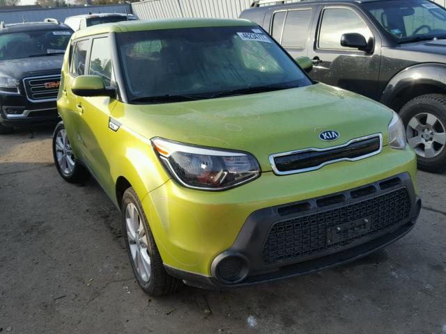 KNDJP3A53F7794116 - 2015 KIA SOUL + GREEN photo 1