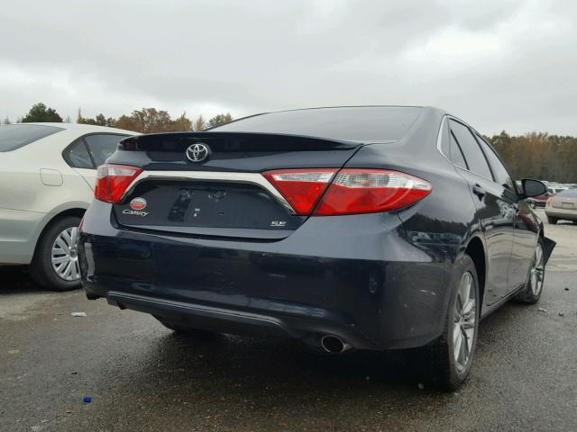 4T1BF1FK6FU903109 - 2015 TOYOTA CAMRY LE BLUE photo 4