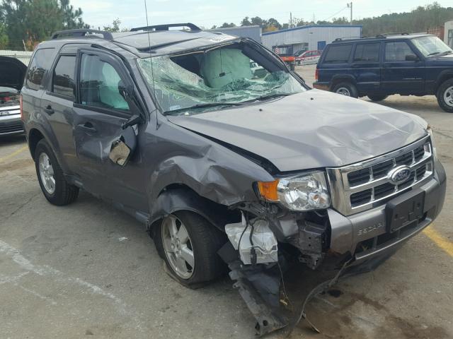 1FMCU0DG1BKC01255 - 2011 FORD ESCAPE XLT GRAY photo 1