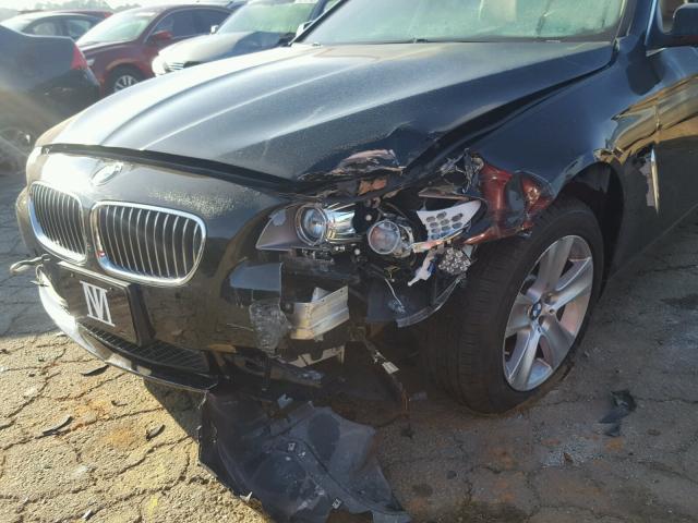 WBAXH5C58CDW02909 - 2012 BMW 528 XI BLACK photo 9