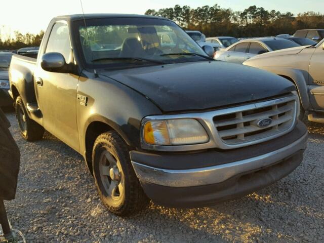 1FTRF07W71KF75038 - 2001 FORD F150 GREEN photo 1