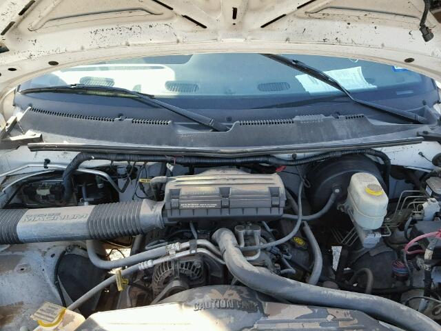 3B7KC26Z22M269313 - 2002 DODGE RAM 2500 WHITE photo 7