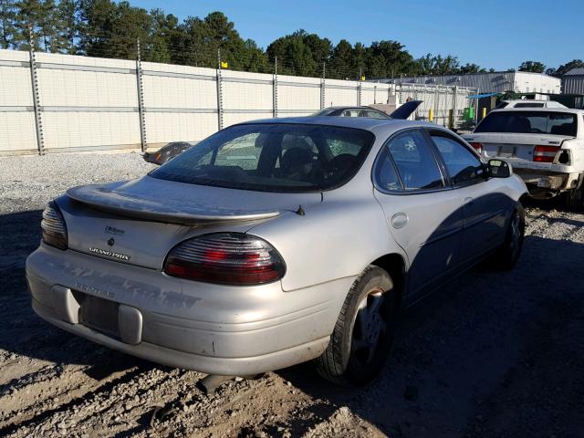 1G2WJ52KXXF349519 - 1999 PONTIAC GRAND PRIX SILVER photo 4