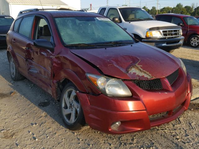 5Y2SL62883Z480584 - 2003 PONTIAC VIBE MAROON photo 1