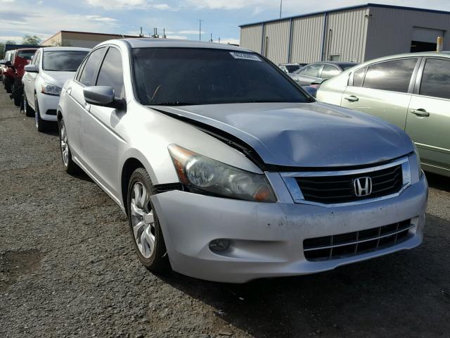 1HGCP36868A014158 - 2008 HONDA ACCORD EXL SILVER photo 1