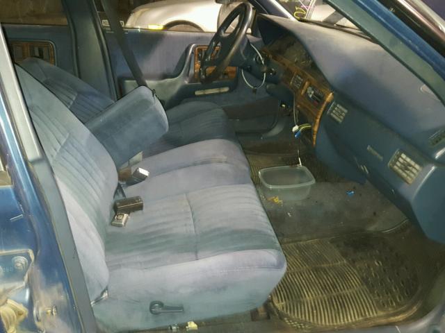 1G2HZ54C8L1239583 - 1990 PONTIAC BONNEVILLE BLUE photo 5