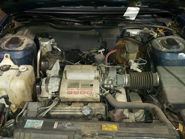 1G2HZ54C8L1239583 - 1990 PONTIAC BONNEVILLE BLUE photo 7