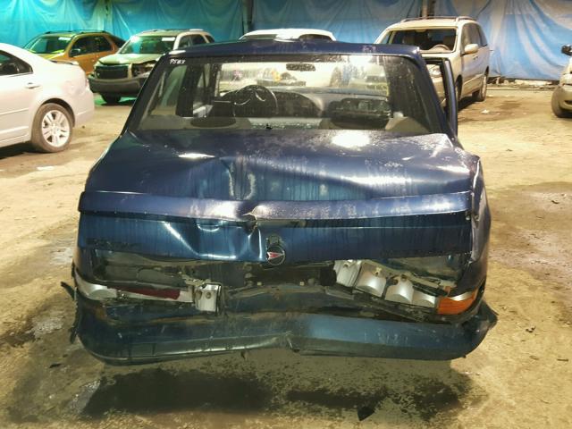 1G2HZ54C8L1239583 - 1990 PONTIAC BONNEVILLE BLUE photo 9