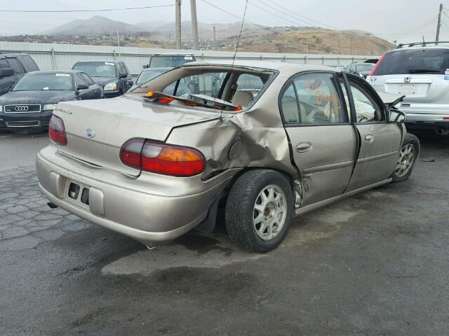 1G1NE52M3W6238704 - 1998 CHEVROLET MALIBU LS GOLD photo 4