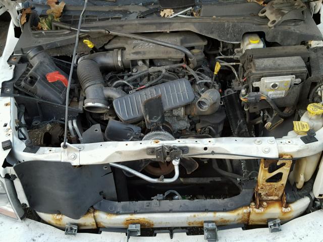 1D4HB58D34F142642 - 2004 DODGE DURANGO WHITE photo 7