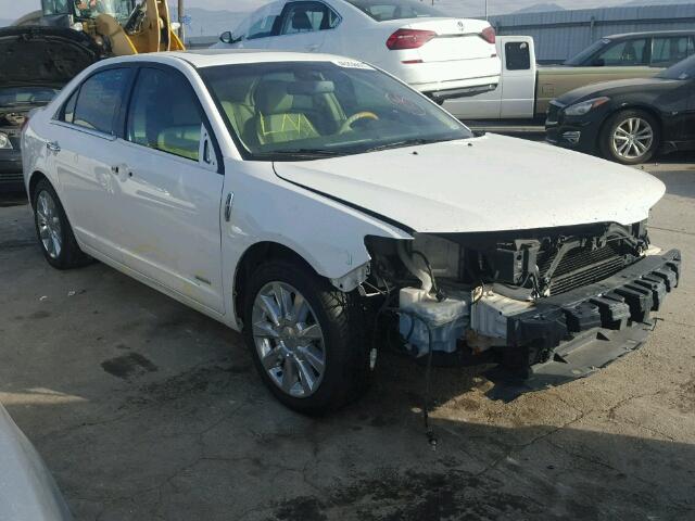 3LNDL2L32BR763615 - 2011 LINCOLN MKZ HYBRID WHITE photo 1