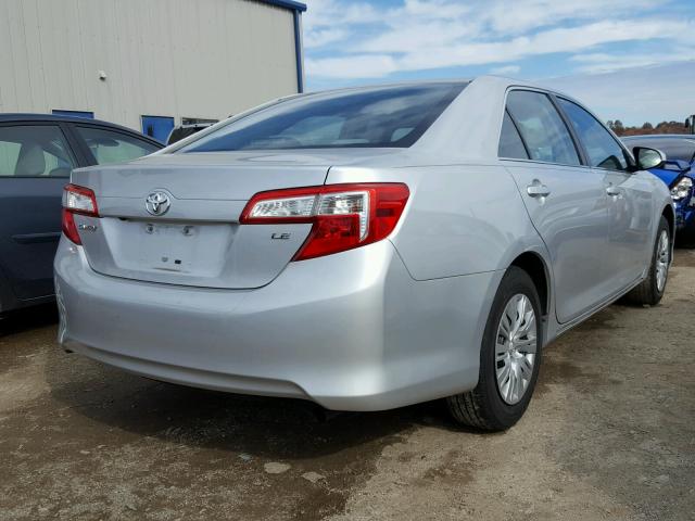 4T1BF1FK8EU781819 - 2014 TOYOTA CAMRY L SILVER photo 4