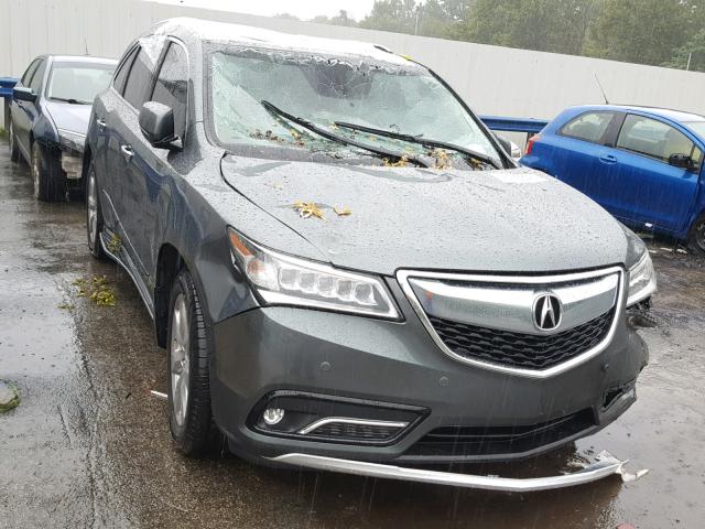 5FRYD4H88FB009773 - 2015 ACURA MDX ADVANC BLACK photo 1