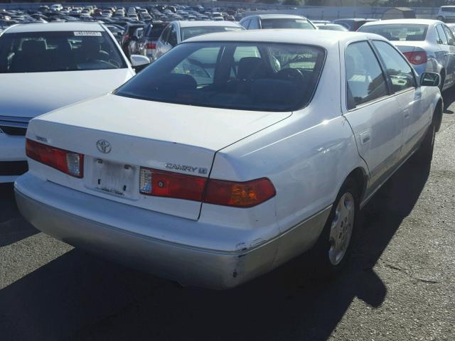 JT2BG22K510581259 - 2001 TOYOTA CAMRY CE WHITE photo 4