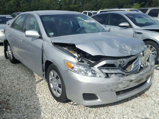 4T1BF3EK7BU643844 - 2011 TOYOTA CAMRY BASE SILVER photo 1