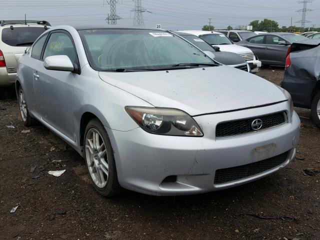 JTKDE177770144983 - 2007 TOYOTA SCION TC SILVER photo 1