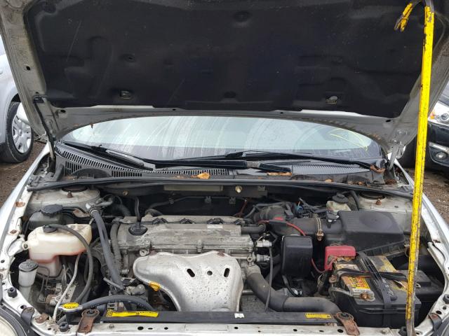 JTKDE177770144983 - 2007 TOYOTA SCION TC SILVER photo 7