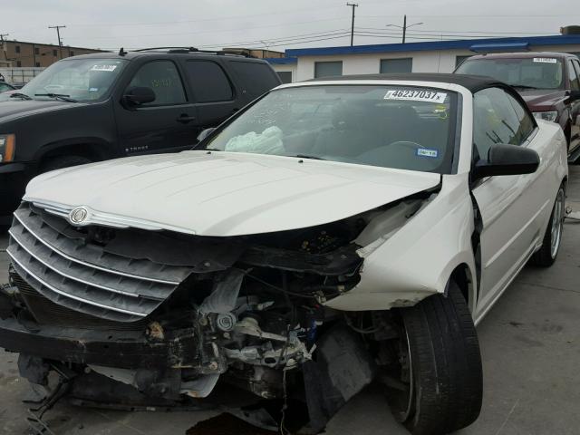 1C3LC45K68N280046 - 2008 CHRYSLER SEBRING WHITE photo 2