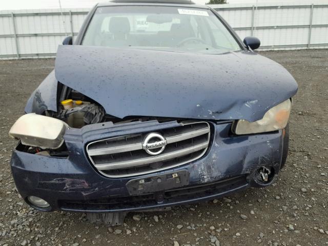 JN1DA31A52T324072 - 2002 NISSAN MAXIMA GLE BLUE photo 9