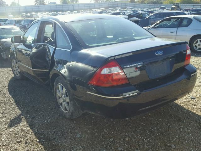 1FAFP27186G107142 - 2006 FORD FIVE HUNDR BLACK photo 3