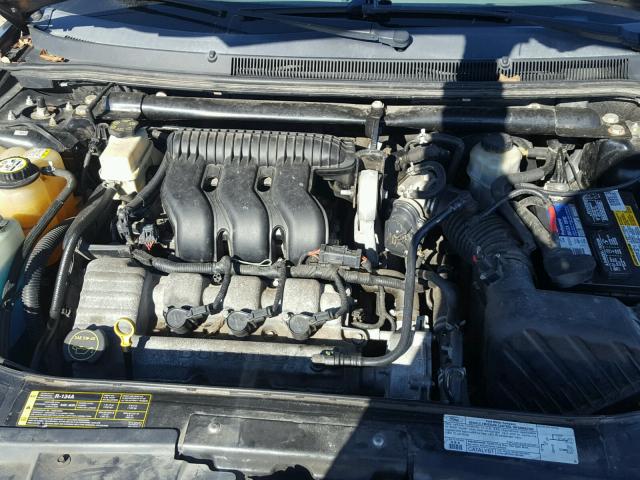 1FAFP27186G107142 - 2006 FORD FIVE HUNDR BLACK photo 7