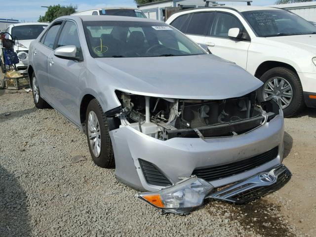 4T4BF1FK9DR296514 - 2013 TOYOTA CAMRY L SILVER photo 1
