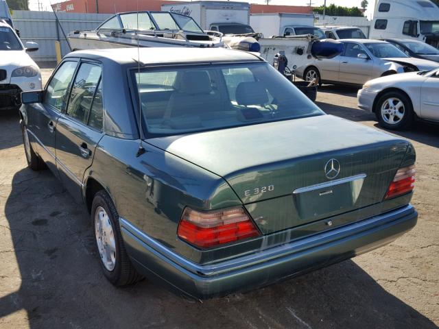 WDBEA32E2SC208720 - 1995 MERCEDES-BENZ E 320 BASE GREEN photo 3