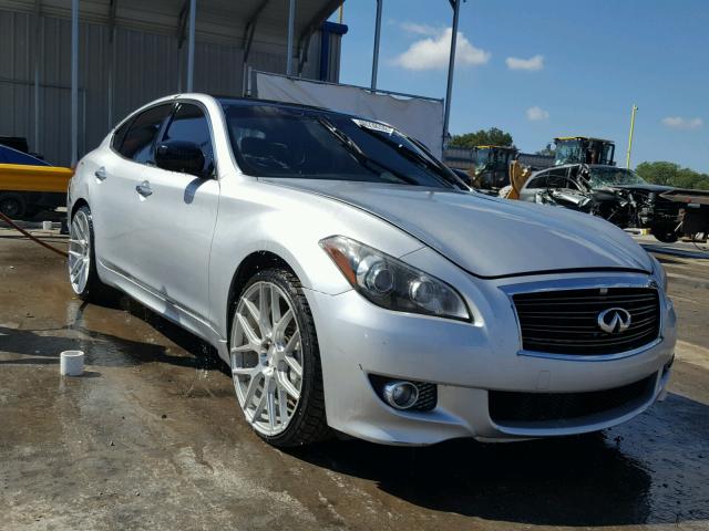 JN1BY1AP2DM510094 - 2013 INFINITI M37 SILVER photo 1