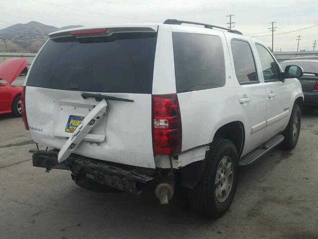 1GNFK13057R189327 - 2007 CHEVROLET TAHOE K150 WHITE photo 4