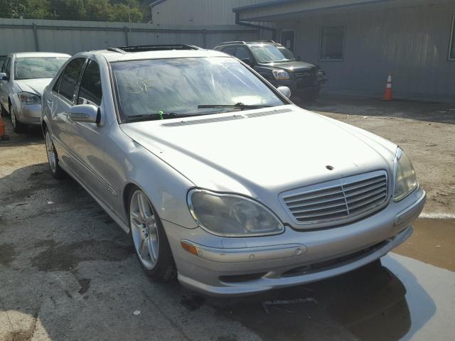 WDBNG78J51A184952 - 2001 MERCEDES-BENZ S 600 SILVER photo 1