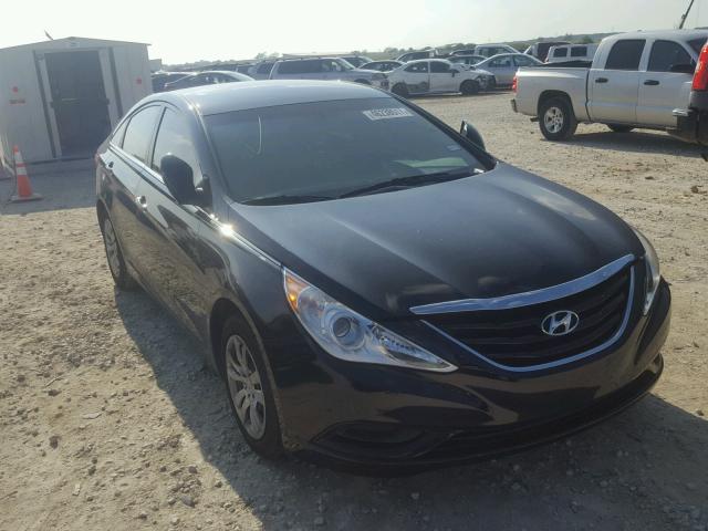 5NPEB4AC5CH465459 - 2012 HYUNDAI SONATA GLS BLACK photo 1