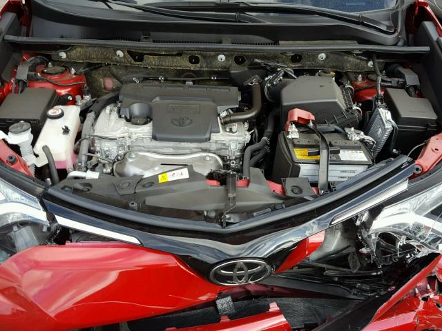 JTMZFREV5HJ133339 - 2017 TOYOTA RAV4 LE Qırmızı foto 7