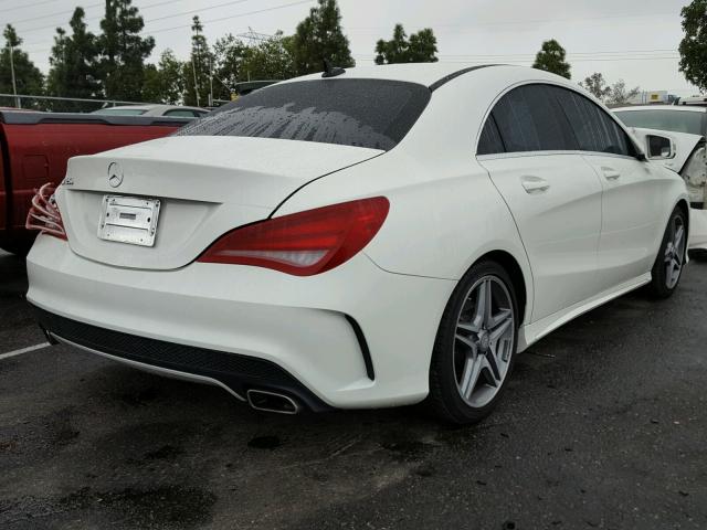 WDDSJ4EB0EN058049 - 2014 MERCEDES-BENZ CLA 250 WHITE photo 4