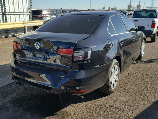 3VW2B7AJ6HM366540 - 2017 VOLKSWAGEN JETTA S 黑色 照片 4