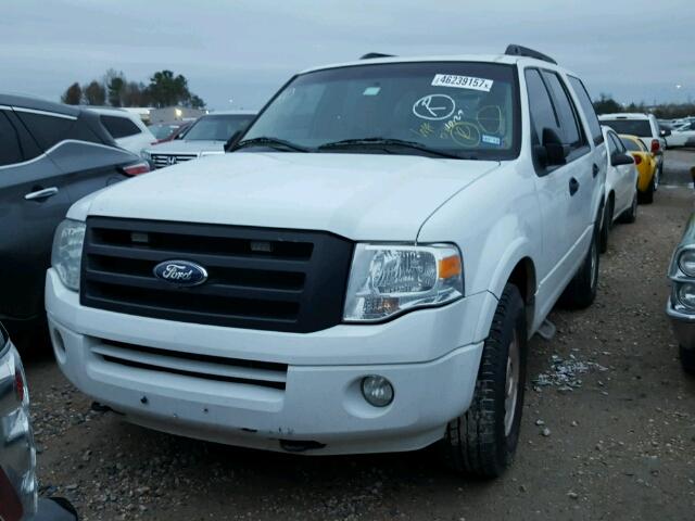 1FMFU16559EB03336 - 2009 FORD EXPEDITION WHITE photo 2