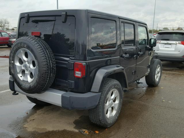 1C4HJWEG9EL212779 - 2014 JEEP WRANGLER U BLACK photo 4