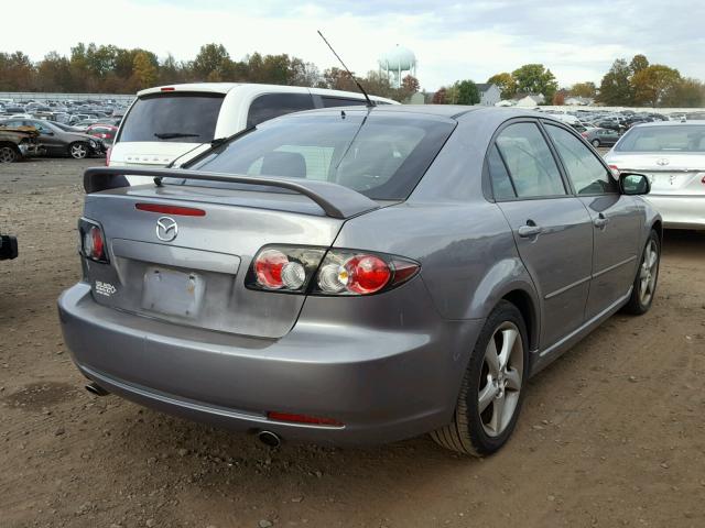 1YVHP84C775M56571 - 2007 MAZDA 6 I GRAY photo 4